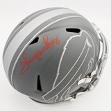 Thurman Thomas Autographed Buffalo Bills SLATE Replica Helmet