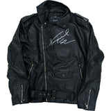 Henry Winkler Autographed Faux Leather Biker Jacket w/"Fonz" Inscription