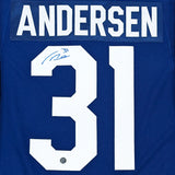 Frederik Andersen Autographed Toronto Maple Leafs Pro Jersey