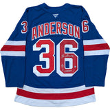 Glenn Anderson Autographed New York Rangers Pro Jersey (w/"94 SC CHAMPS!")