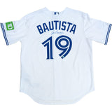 Jose Bautista Autographed Toronto Blue Jays 50th Anniversary Replica Jersey