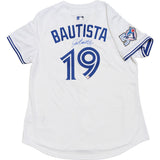 Jose Bautista Autographed Toronto Blue Jays 50th Anniversary Pro Jersey