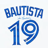 Jose Bautista Autographed Toronto Blue Jays Replica Jersey (White)