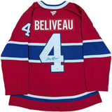 Jean Beliveau (deceased) Autographed Montreal Canadiens Pro Jersey