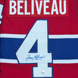 Jean Beliveau (deceased) Autographed Montreal Canadiens Pro Jersey