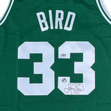 Larry Bird Autographed Boston Celtics Mitchell & Ness Swingman Replica Jersey