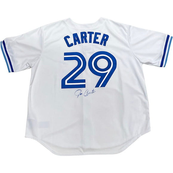 Joe Carter Autographed Toronto Blue Jays Jersey
