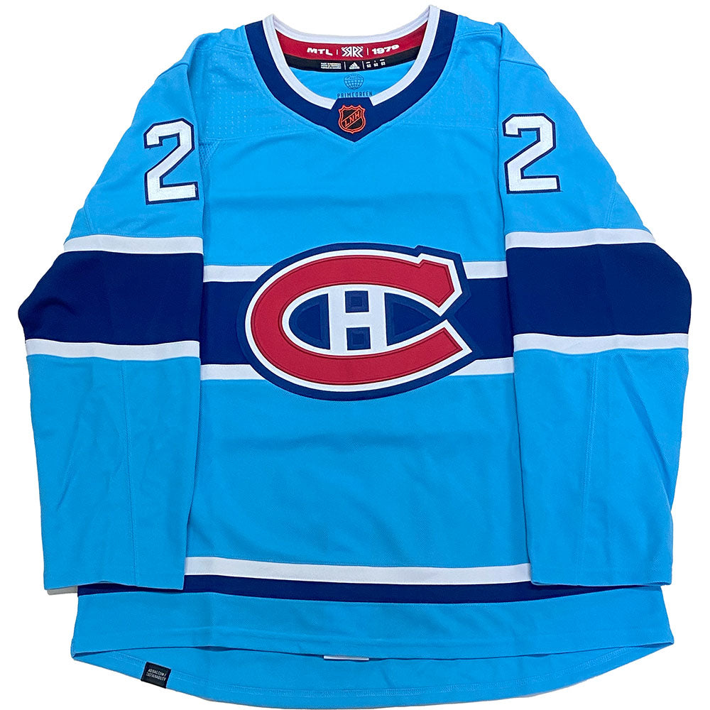 Cole Caufield Autographed Montreal Canadiens Reverse Retro Pro