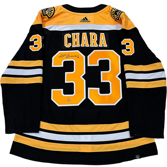 Zdeno Chara Autographed Boston Bruins Pro Jersey
