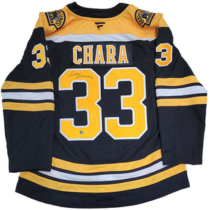 Zdeno Chara Autographed Boston Bruins Pro Jersey