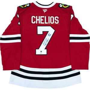 Chris Chelios Autographed Chicago Blackhawks Pro Jersey