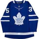 Easton Cowan Autographed Toronto Maple Leafs Pro Jersey