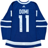 Max Domi Autographed Toronto Maple Leafs Pro Jersey