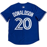 Josh Donaldson Autographed Toronto Blue Jays Replica Jersey w/"2015 MVP"