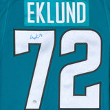 William Eklund Autographed San Jose Sharks Pro Jersey