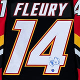 Theo Fleury Autographed Calgary Flames Reverse Retro Pro Jersey