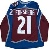 Peter Forsberg Autographed Colorado Avalanche Pro Jersey