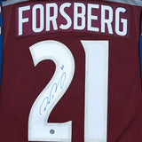 Peter Forsberg Autographed Colorado Avalanche Pro Jersey