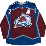 Peter Forsberg Autographed Colorado Avalanche Pro Jersey