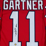 Mike Gartner Autographed Washington Capitals Pro Jersey