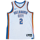 Shai Gilgeous-Alexander Autographed Oklahoma City Thunder Swingman Replica Jersey