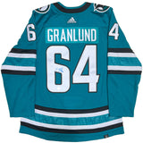 Mikael Granlund Autographed San Jose Sharks Pro Jersey