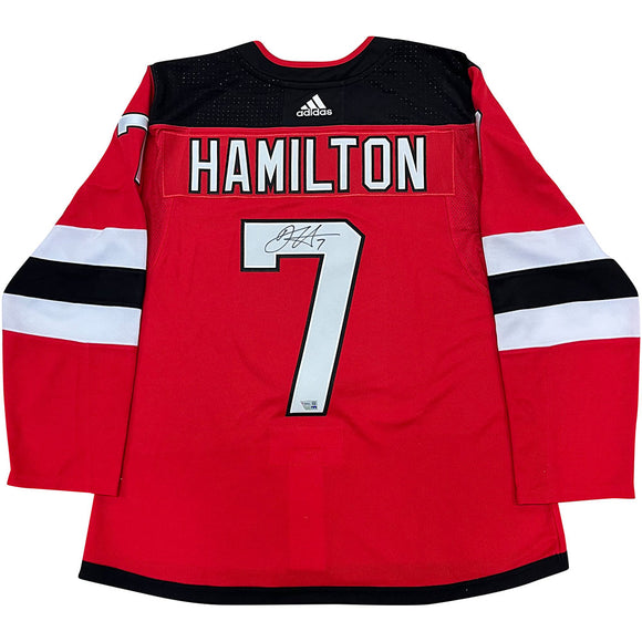 Dougie Hamilton Autographed New Jersey Devils Pro Jersey