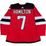 Dougie Hamilton Autographed New Jersey Devils Pro Jersey