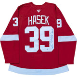 Dominik Hasek Autographed Detroit Red Wings Pro Jersey
