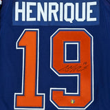 Adam Henrique Autographed Edmonton Oilers Pro Jersey