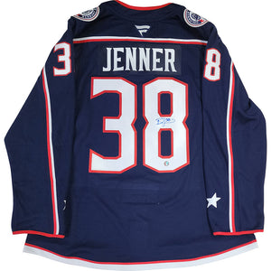 Boone Jenner Autographed Columbus Blue Jackets Pro Jersey