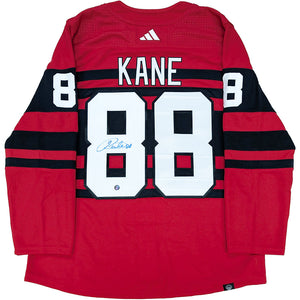 Patrick Kane Autographed Detroit Red Wings Reverse Retro Pro Jersey