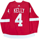Red Kelly (deceased) Autographed Detroit Red Wings Pro Jersey