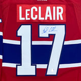 John LeClair Autographed Montreal Canadiens Pro Jersey