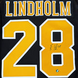 Elias Lindholm Autographed Boston Bruins Pro Jersey