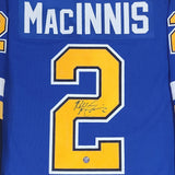 Al MacInnis Autographed St. Louis Blues Pro Jersey