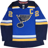 Al MacInnis Autographed St. Louis Blues Pro Jersey