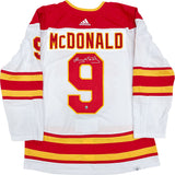 Lanny McDonald Autographed Calgary Flames Pro Jersey