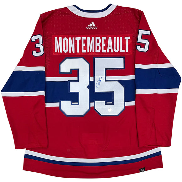 Sam Montembeault Autographed Montreal Canadiens Pro Jersey