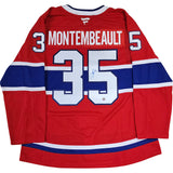 Sam Montembeault Autographed Montreal Canadiens Pro Jersey