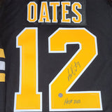 Adam Oates Autographed Boston Bruins Pro Jersey