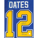 Adam Oates Autographed St. Louis Blues Pro Jersey