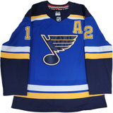 Adam Oates Autographed St. Louis Blues Pro Jersey