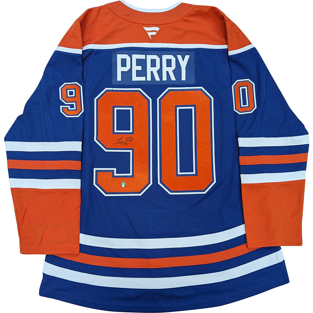 Corey Perry Signature Corey Perry Autographed Edmonton Oilers Pro Jersey – Frozen Pond