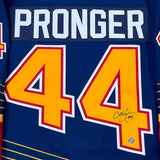 Chris Pronger Autographed St. Louis Blues Pro Jersey