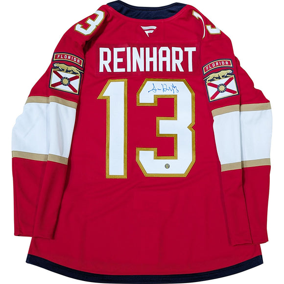 Sam Reinhart Autographed Florida Panthers Pro Jersey