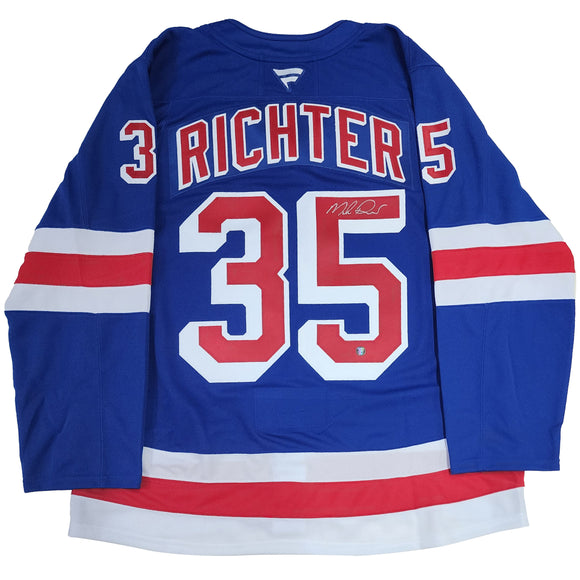 Mike Richter Autographed New York Rangers Pro Jersey