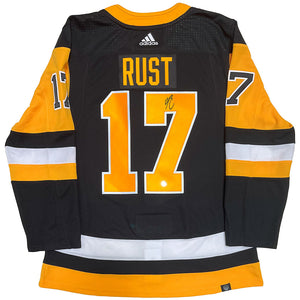 Bryan Rust Autographed Pittsburgh Penguins Pro Jersey