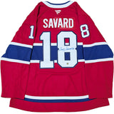 Serge Savard Autographed Montreal Canadiens Pro Jersey