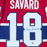 Serge Savard Autographed Montreal Canadiens Pro Jersey
